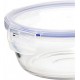 Pote Hermético 720ml Redondo De Vidro Borossilicato